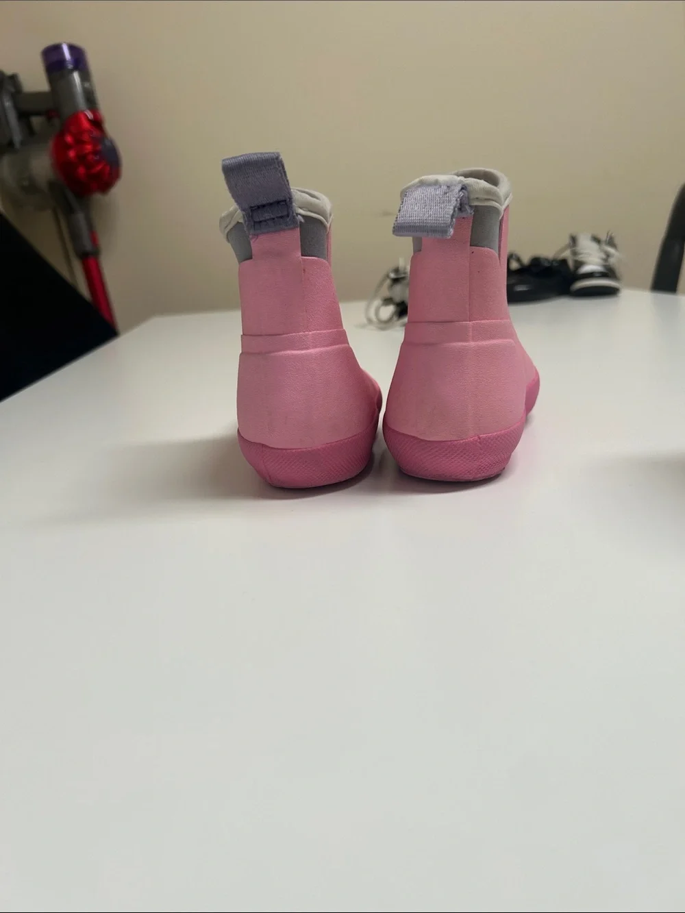 Hunter Kids Pink Short Waterproof Rain Boots